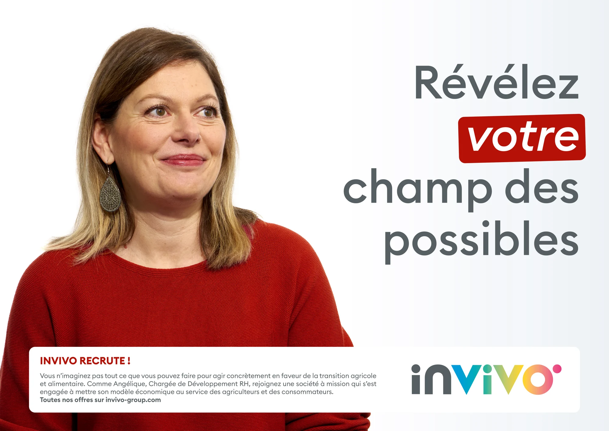 Campagne InVivo — portrait de Angélique