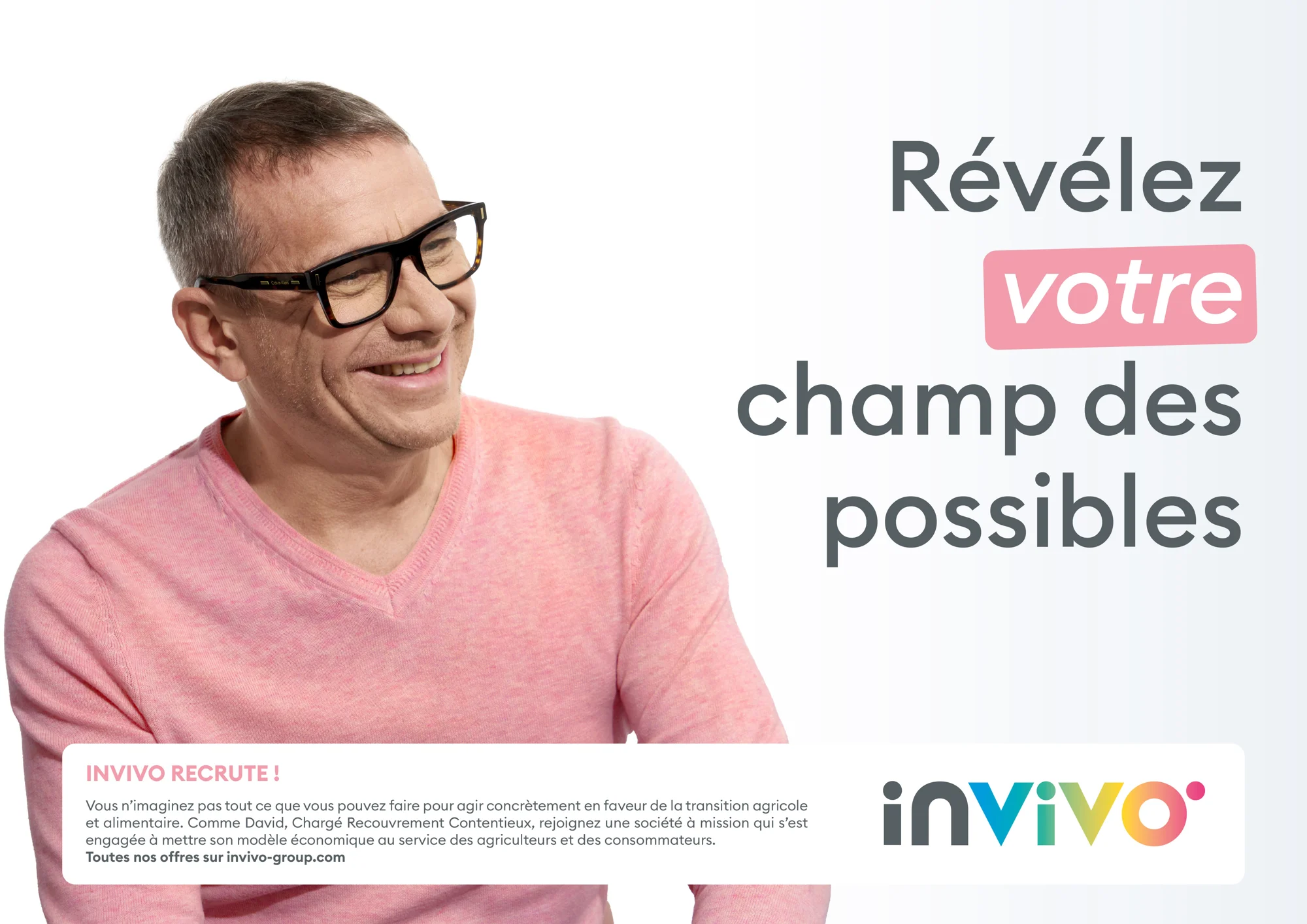 Campagne InVivo — portrait de David