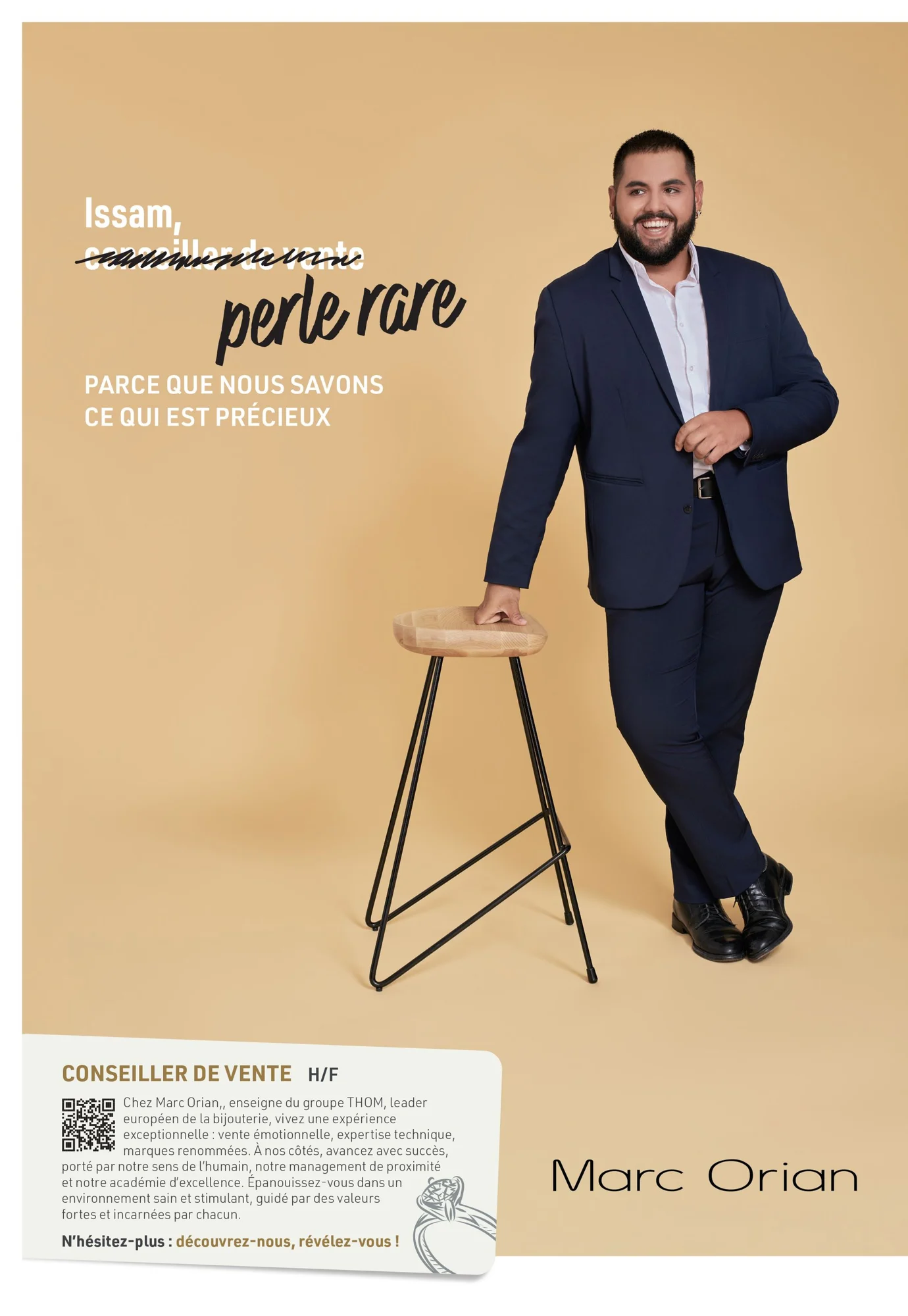 Campagne Histoire d’Or — portrait de Issam